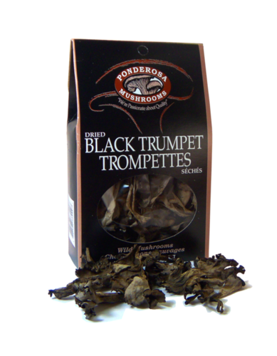 Ponderosa Dried Black Trumpet Mushrooms Product Image